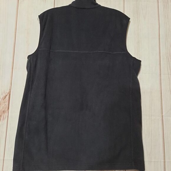 Lands End Vest Mens Medium OEKO-TEX Gorp Core Navy - Picture 2 of 7